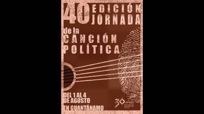 Edición 40 de la Jornada de la canción política