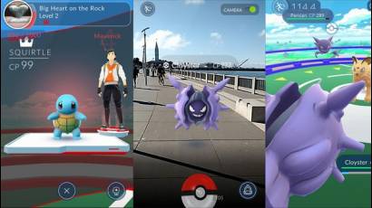 El uso de la realidad aumentada ha convertido a Pokémon Go en e juego móvil más popular del año