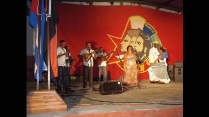 Talento artístico local participa en el homenaje por el aniversario 38 de la Proclamación de Isla de la Juventud