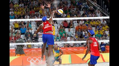 Cuba en voleibol de playa de los Juegos Olímpicos Río 2016