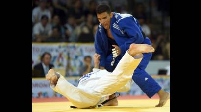 Judoca Magdiel Estrada