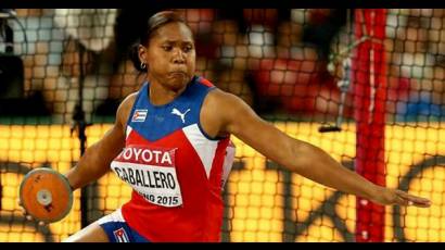 La discóbola cubana, Denia Caballero, se llevará una medalla de bronce