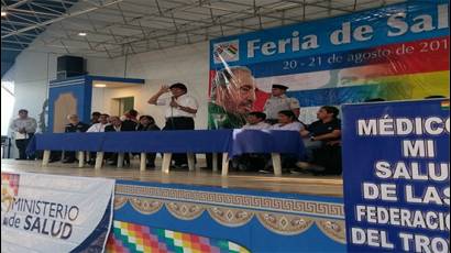 Feria de Salud dedicada a Fidel