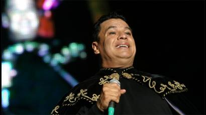 Cantante y compositor mexicano Juan Gabriel