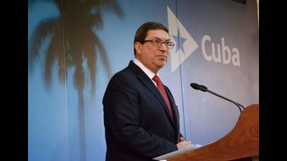 Ministro de Relaciones Exteriores, Bruno Rodríguez Parrilla