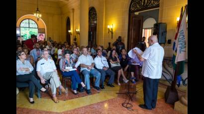 Silvio PLatero Yrola inauguró el seminario