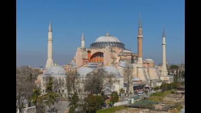 La antigua basílica patriarcal ortodoxa Hagia Sophia