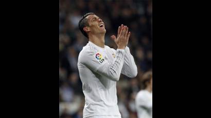 Ronaldo celebra, pero su equipo empata.