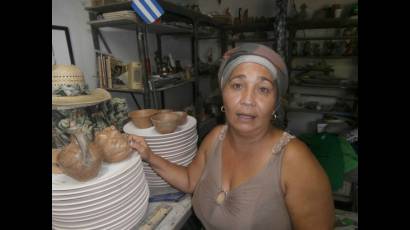 «La intención del movimiento es recolocar la cerámica en sitio de privilegio en la Isla de Juventud», dijo Yanela Licourt, organizadora del evento