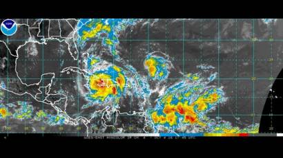 Ubicación actual del huracán Matthew
