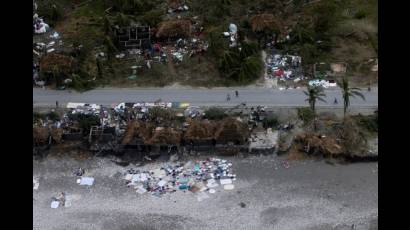 Paso de Matthew por Haiti