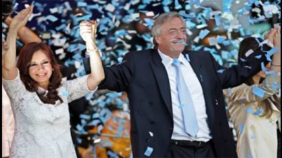 Cristina y Néstor Kirchner