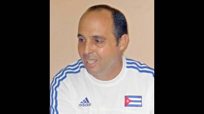 Ariel Sainz, presidente de la Federación Cubana de Voleibol (FCV)