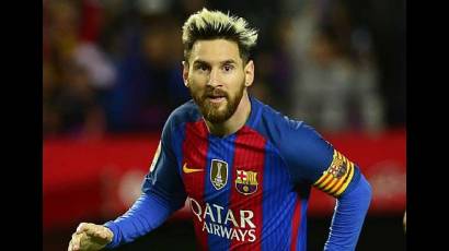 Futbolista Lionel Andrés Messi Cuccittini, nacido en Rosario, Argentina, en 1987