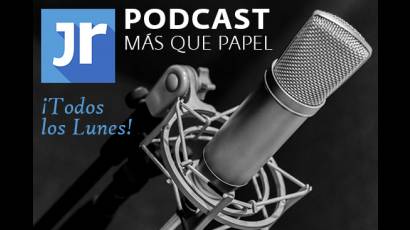 Más que papel, primer programa radial del servicio de podcast de JR. 