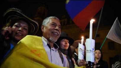 El pueblo colombiano celebró el nuevo acuerdo de paz