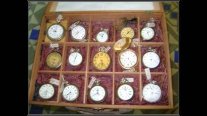 Invaluable colección de relojes de bolsillo, transferidos al museo provincial Palacio de Junco.