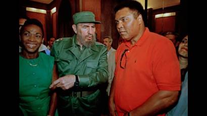 Ana Fidelia, Mohamed Ali y Fidel