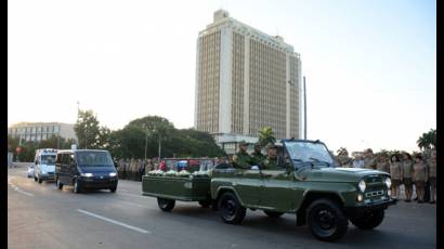 Cenizas de Fidel Castro