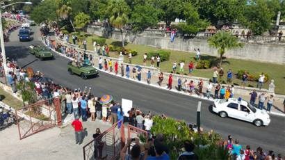 Despedida del pueblo matancero al Comandante Fidel Castro Ruz