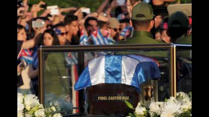 Fidel en Villa Clara