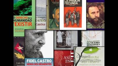 Libros sobre Fidel Castro. 
