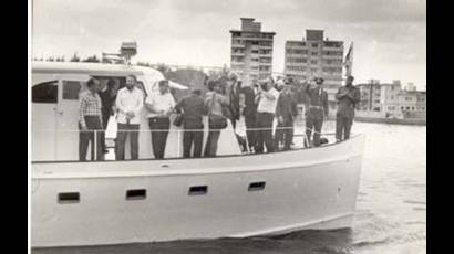 Fidel, Raúl y otros expedicionarios