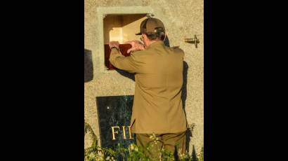 Cementerio Santa Ifigenia donde reposan las cenizas del Comandante en Jefe Fidel Castro