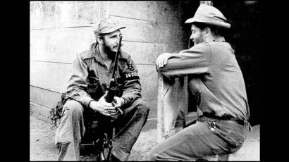 Fidel y Andrew Saint George