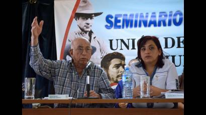 Seminario nacional UJC