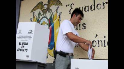El próximo 19 de febrero comienzan las elecciones ecuatorianas.