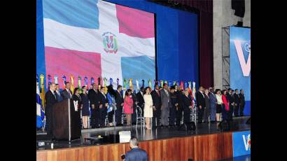 Danilo Medina pidió un minuto de silencio en homenaje a Fidel