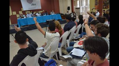 Sesión final del Consejo Nacional.