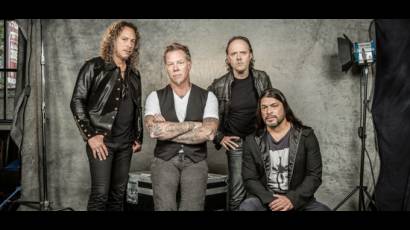 Grupo de rock Metallica.