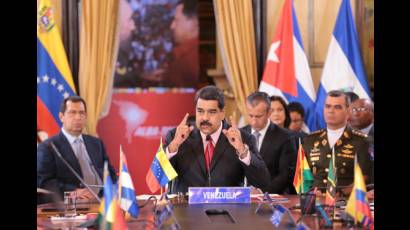 Inaugura Maduro Cumbre del Alba-TCP