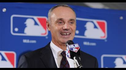 Rob Manfred, director de la Grandes Ligas