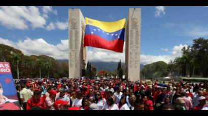 Los venezolanos se movilizaron en defensa de la soberanía