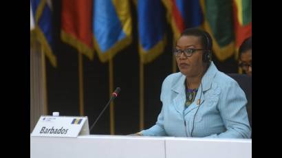 Senadora Maxine McClean de Barbados