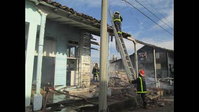 Incendio en Placeta