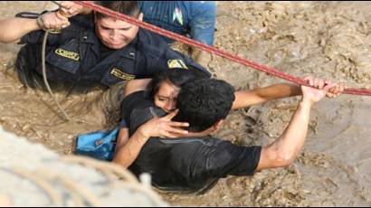 Inundaciones en Perú