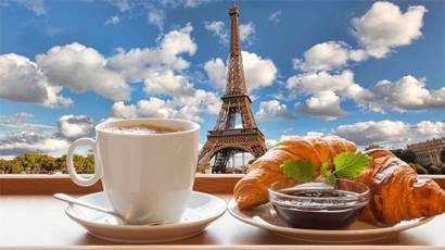 Desayuno en Paris