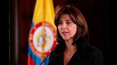 María Angela Holguín, canciller de Colombia