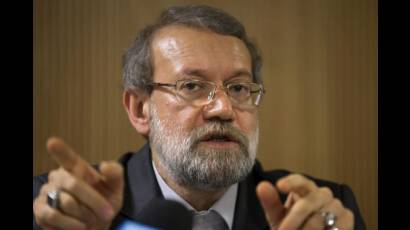 Presidente del Parlamento de Irán, Alí Larijani