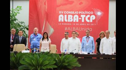 XV Consejo Político del ALBA-TCP