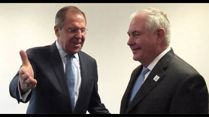 Lavrov y Tillerson