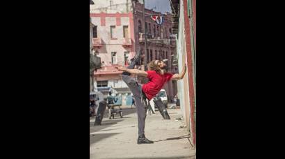 Julio León, integrante de la compañía que este fin de semana ocupa la sala García Lorca del Gran Teatro de La Habana Alicia Alonso