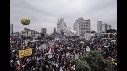 Huelga general en Brasil