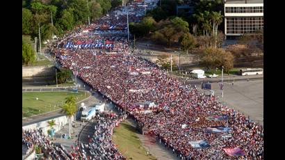 Primero de mayo en Cuba 