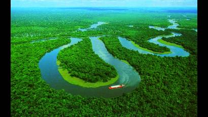 El río Amazonas