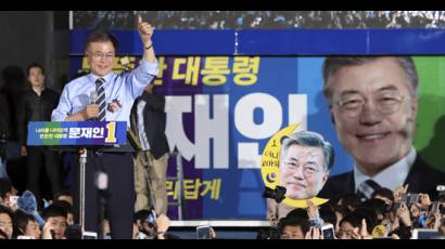 Moon Jae-In, nuevo presidente de Corea del Sur.